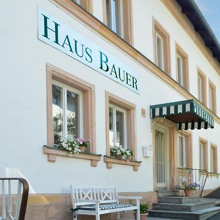 Hotel Haus Bauer Bad Berneck im Fichtelgebirge Buitenkant foto