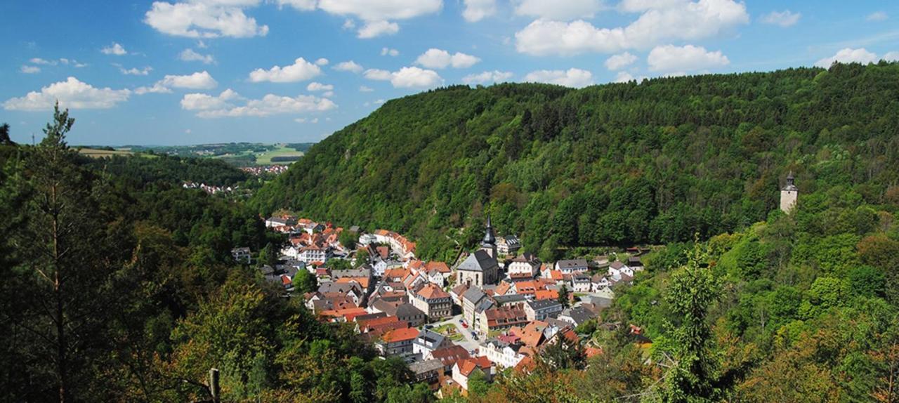 Hotel Haus Bauer Bad Berneck im Fichtelgebirge Buitenkant foto
